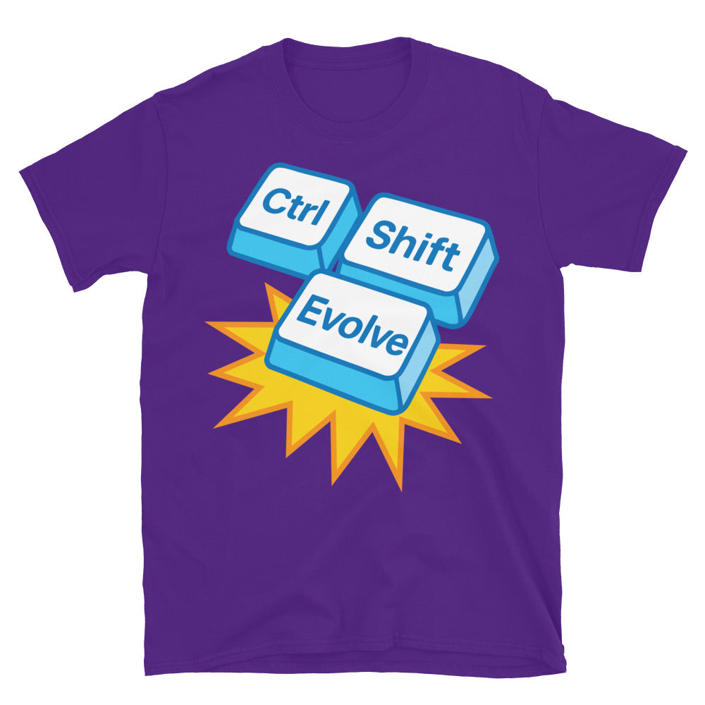 Ctrl + Shift + Evolve T-Shirt Hoodie, Sweatshirt | CiraTrend.com (Image 5)