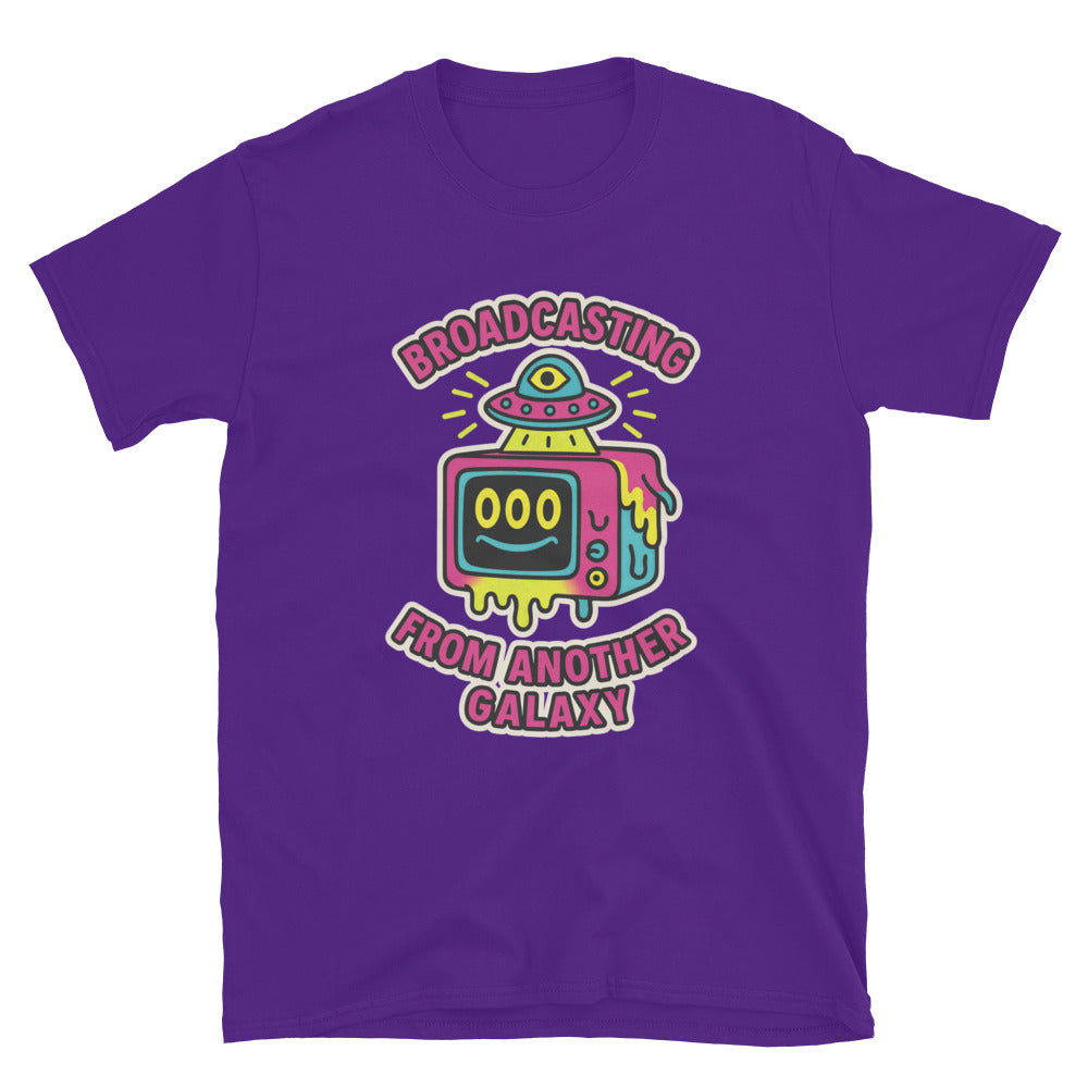 Broadcasting From Another Galaxy T-Shirt Hoodie, Sweatshirt | CiraTrend.com (Image 1)