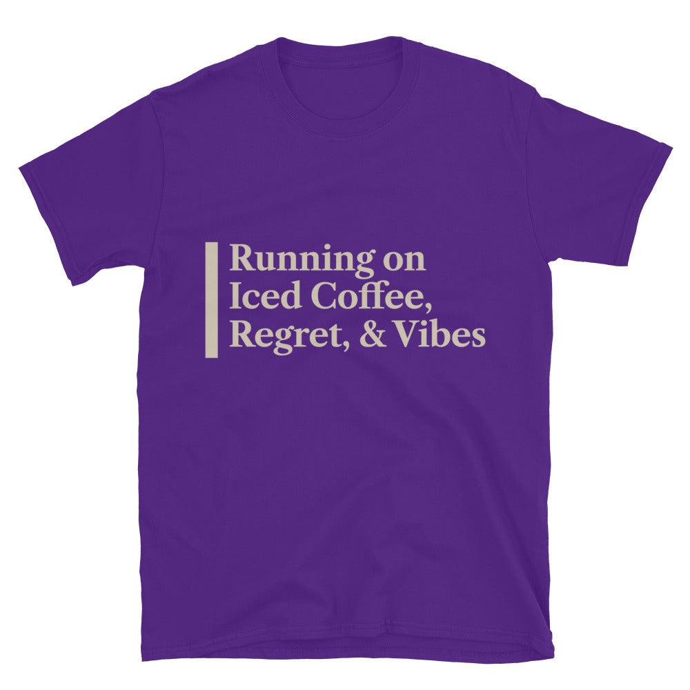 Running Iced Coffee Regret T-Shirts, Hoodie, Sweatshirt