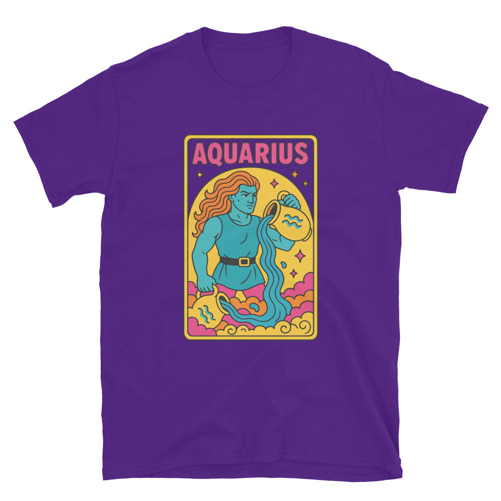 Aquarius Zodiac Sign T-Shirt Hoodie, Sweatshirt | CiraTrend.com (Image 1)