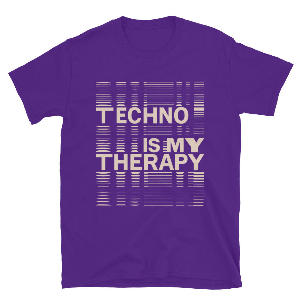 Techno Is My Therapy T-Shirt Hoodie, Sweatshirt | CiraTrend.com (Image 1)