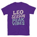 Leo Season = Peak Vibes T-Shirt Hoodie, Sweatshirt | CiraTrend.com (Image 1)
