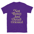 Not Bossy, Just Detail-Oriented T-Shirt Hoodie, Sweatshirt | CiraTrend.com (Image 1)