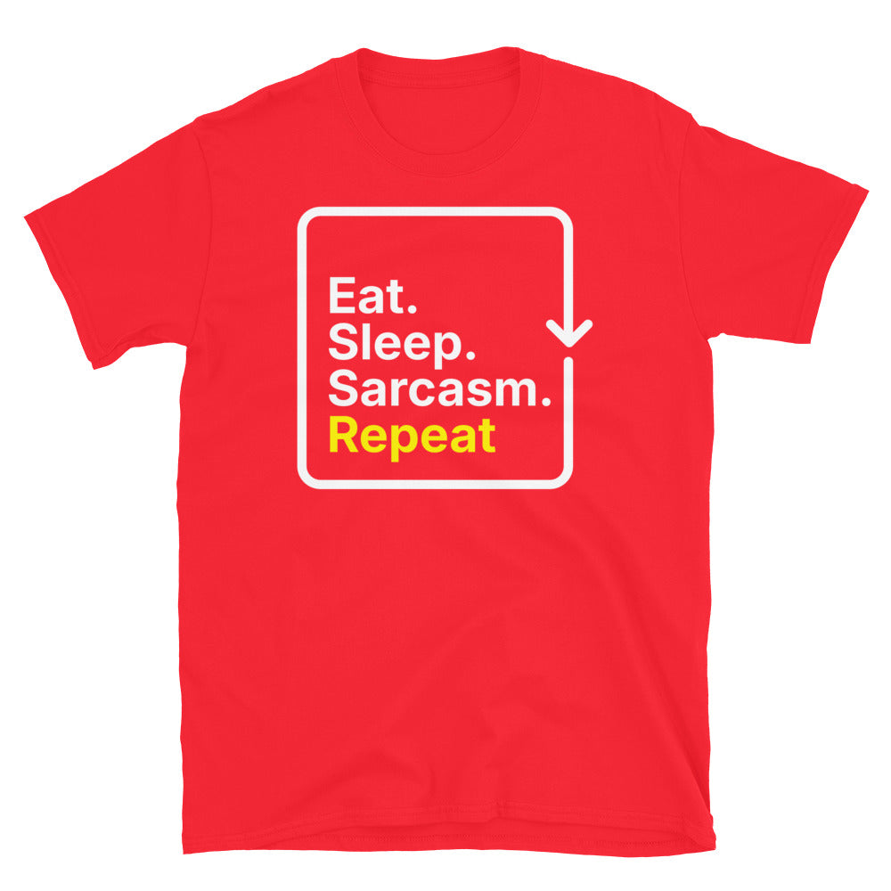 Eat. Sleep. Sarcasm. Repeat T-Shirt Hoodie, Sweatshirt | CiraTrend.com (Image 5)
