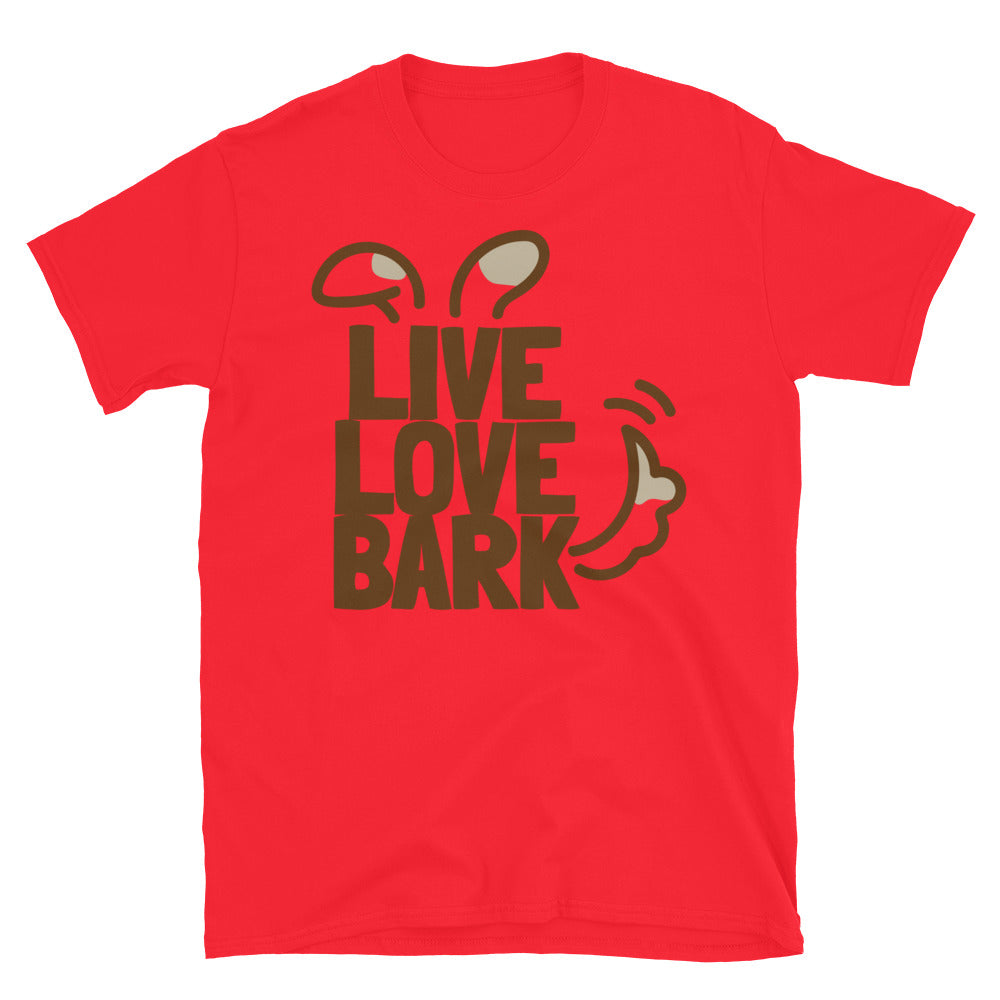 Live, Love, Bark T-Shirt Hoodie, Sweatshirt | CiraTrend.com (Image 3)