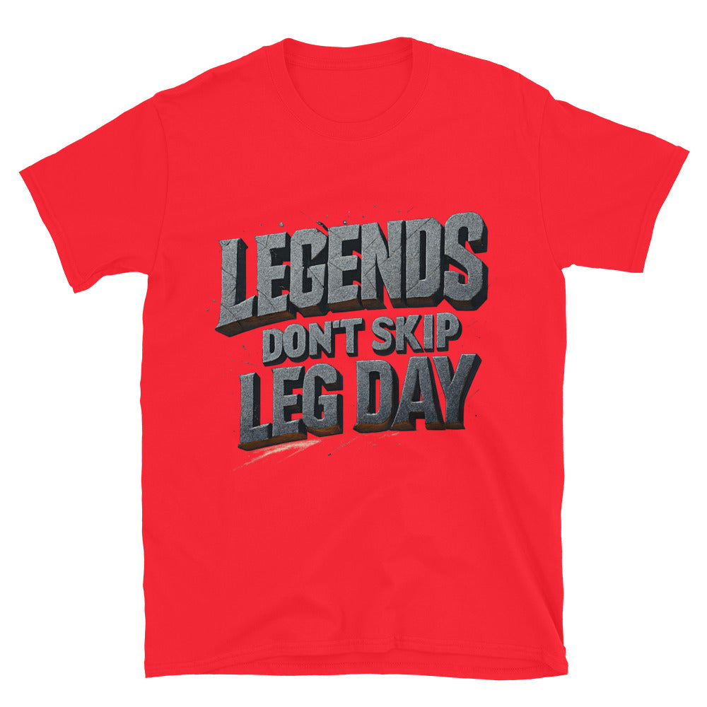 Legends DonÃ¢â‚¬â„¢t Skip Leg Day T-Shirt Hoodie, Sweatshirt | CiraTrend.com (Image 3)