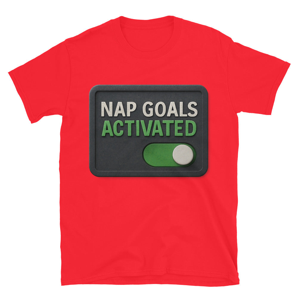Nap Goals Activated T-Shirt Hoodie, Sweatshirt | CiraTrend.com (Image 4)