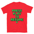 Press Play Resume T-Shirts, Hoodie, Sweatshirt