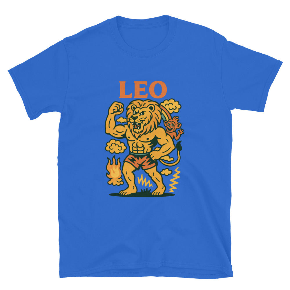 Leo Zodiac Sign (Vintage Comic Style) T-Shirt Hoodie, Sweatshirt | CiraTrend.com (Image 5)