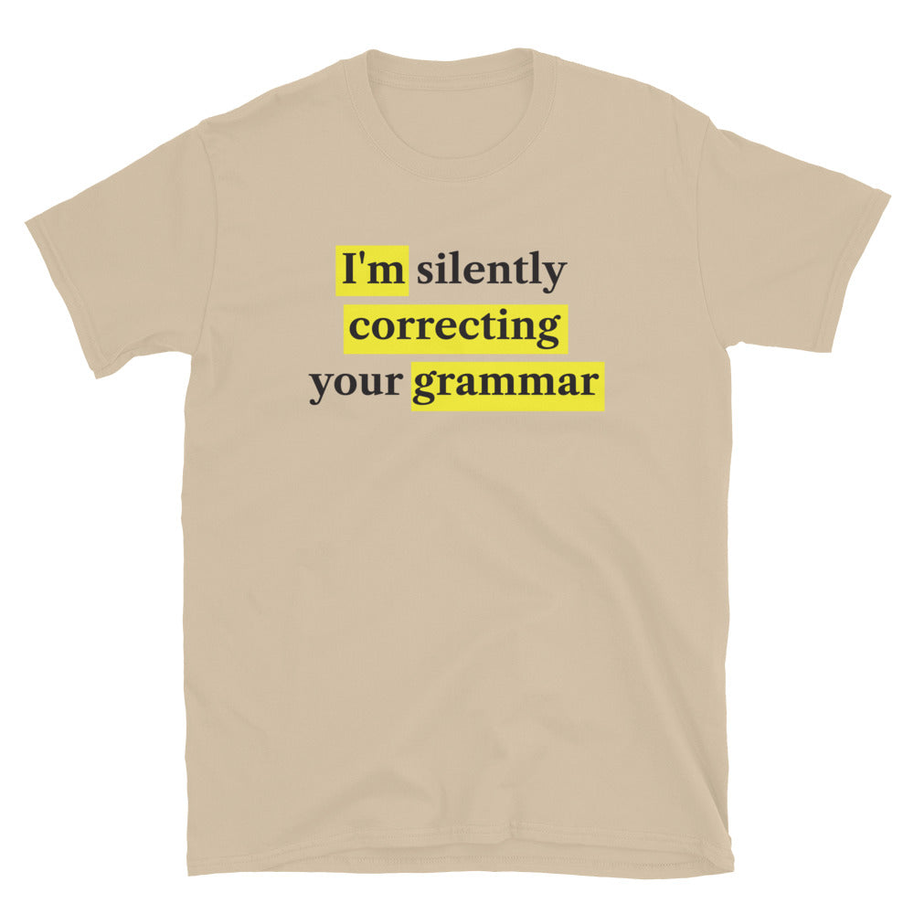 I'm Silently Correcting Your Grammar T-Shirt Hoodie, Sweatshirt | CiraTrend.com (Image 5)