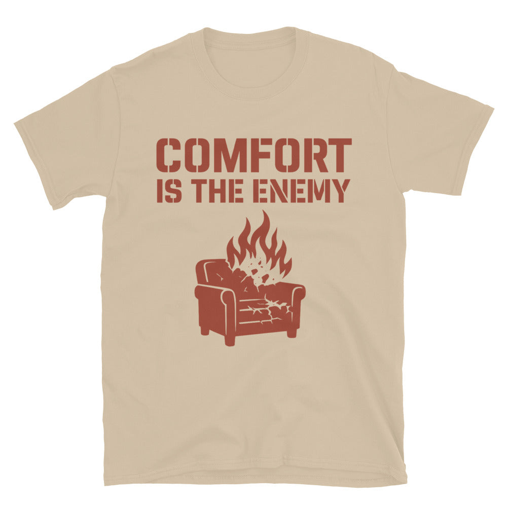 Comfort Is The Enemy T-Shirt Hoodie, Sweatshirt | CiraTrend.com (Image 1)