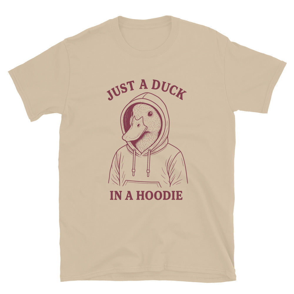 Just A Duck In A Hoodie T-Shirt Sweatshirt | CiraTrend.com (Image 5)