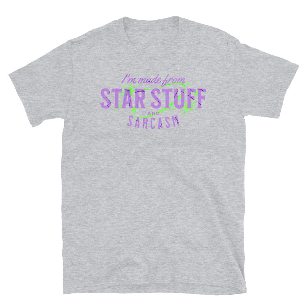 I'm Made of Star Stuff and Sarcasm T-Shirt Hoodie, Sweatshirt | CiraTrend.com (Image 3)