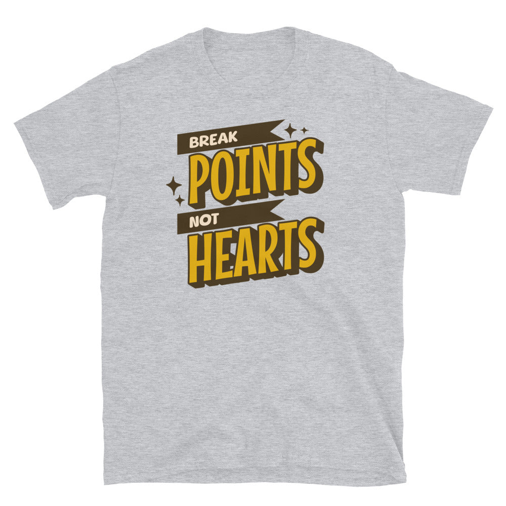 Break Points Not Hearts Tennis T-Shirt Hoodie, Sweatshirt | CiraTrend.com (Image 1)