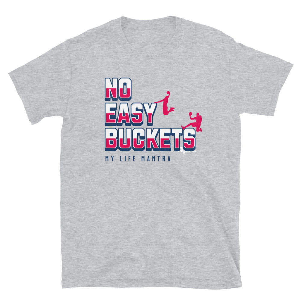 No Easy Buckets Basketball T-Shirt Hoodie, Sweatshirt | CiraTrend.com (Image 1)