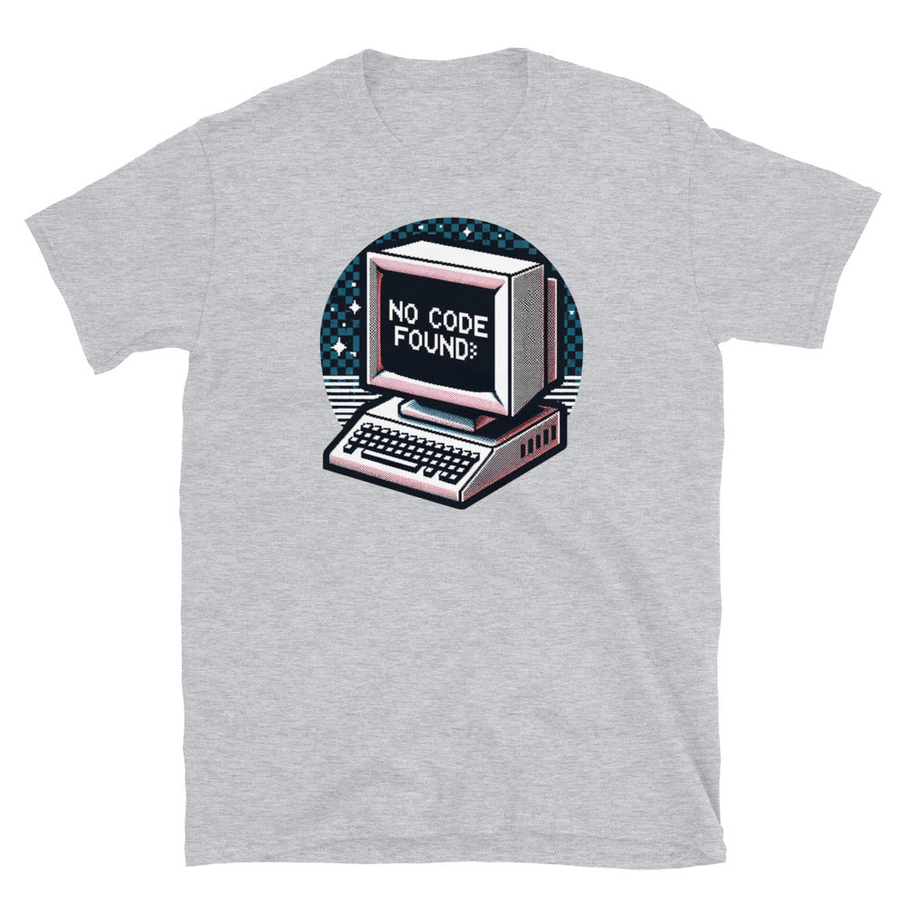 No Code Found Developer T-Shirt Hoodie, Sweatshirt | CiraTrend.com (Image 1)