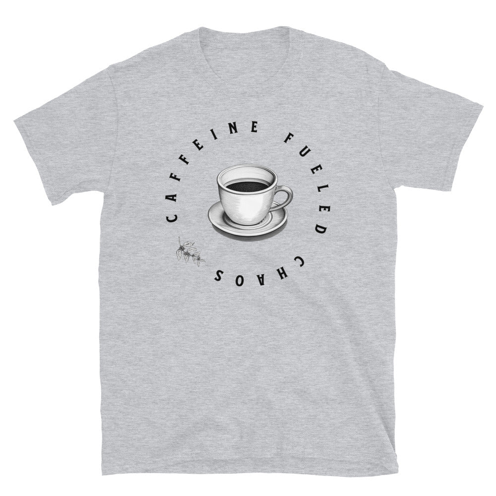 Caffeine Fueled Chaos T-Shirt Hoodie, Sweatshirt | CiraTrend.com (Image 1)