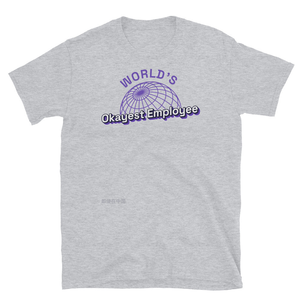 WorldÃ¢â‚¬â„¢s Okayest Employee T-Shirt Hoodie, Sweatshirt | CiraTrend.com (Image 5)