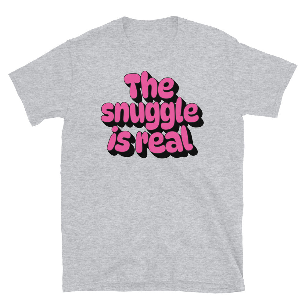 The Snuggle Is Real T-Shirt Hoodie, Sweatshirt | CiraTrend.com (Image 3)