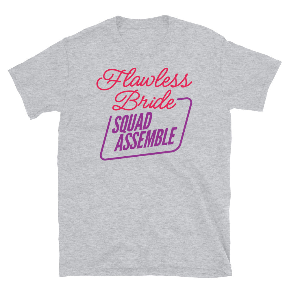 Flawless Bride Squad Assemble T-Shirt Hoodie, Sweatshirt | CiraTrend.com (Image 5)