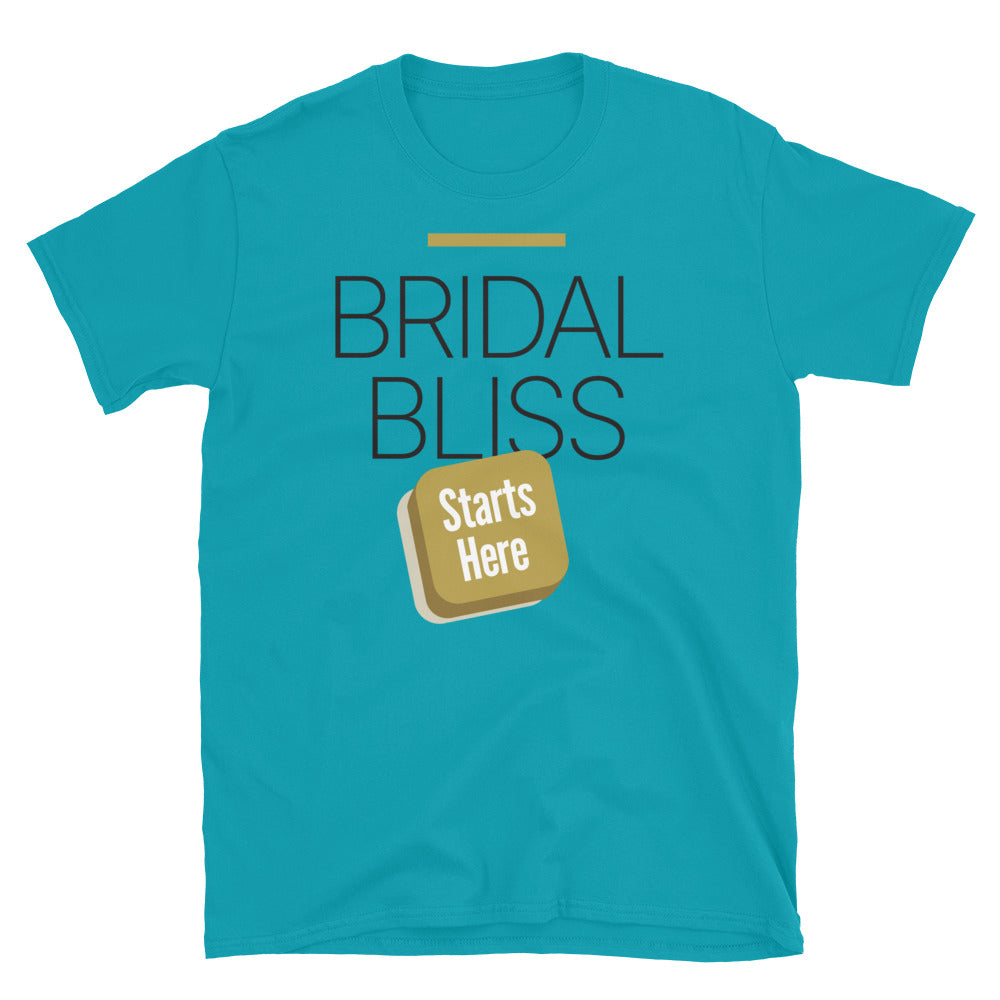 Bridal Bliss Starts Here T-Shirt Hoodie, Sweatshirt | CiraTrend.com (Image 1)