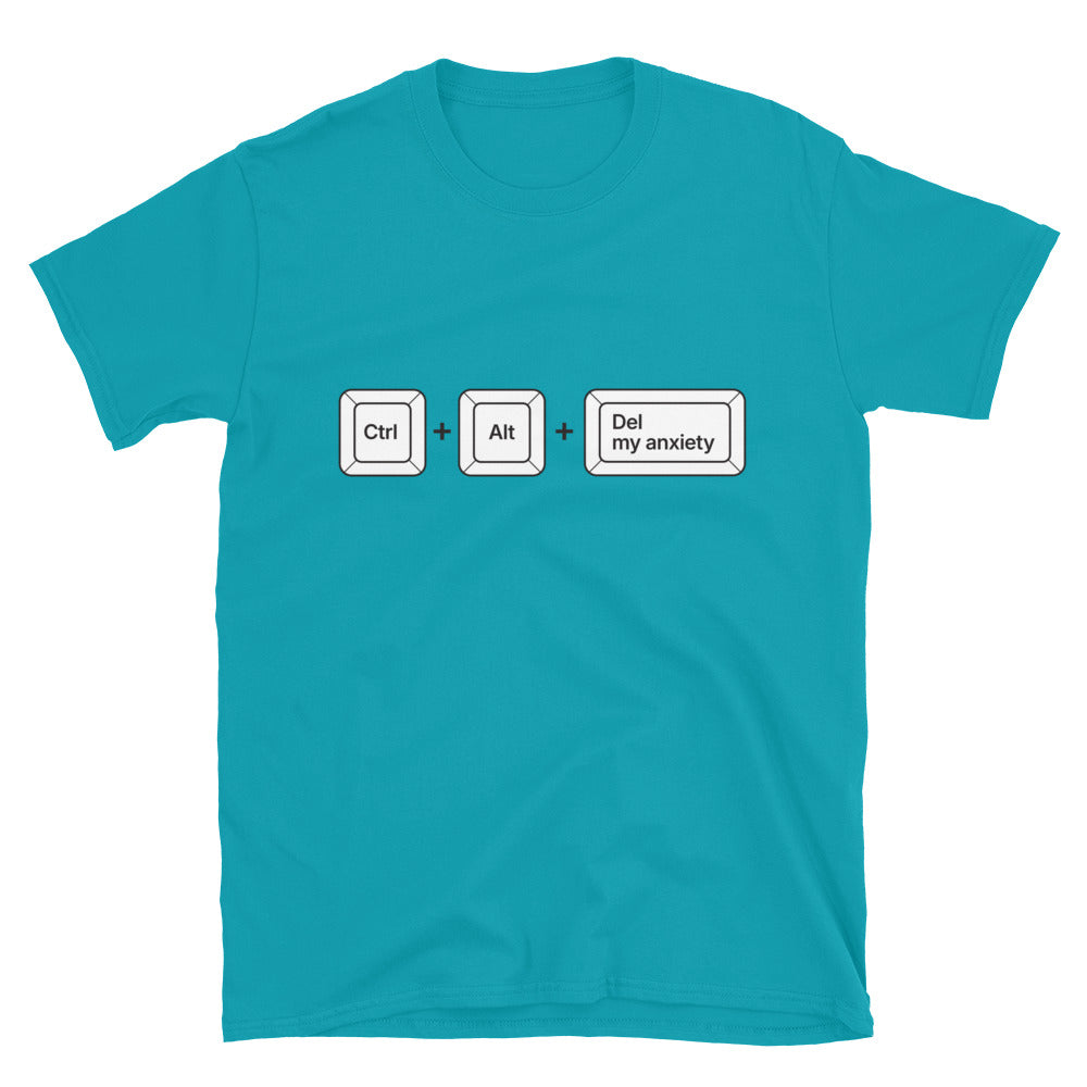 Ctrl Alt Del My Anxiety T-Shirt Hoodie, Sweatshirt | CiraTrend.com (Image 3)