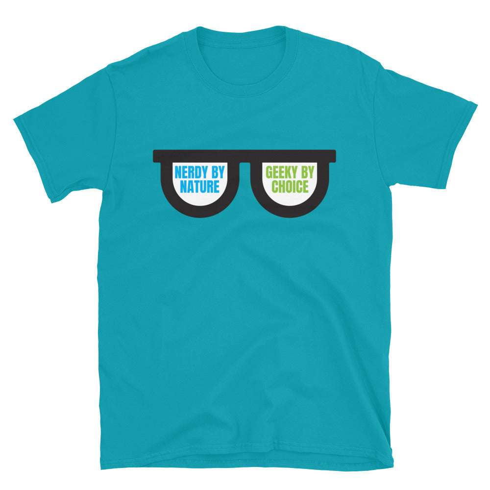 Nerdy by Nature. Geeky by Choice. T-Shirt Hoodie, Sweatshirt | CiraTrend.com (Image 1)