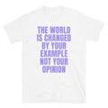 The World Is Changed By Your Example T-Shirt Hoodie, Sweatshirt | CiraTrend.com (Image 1)