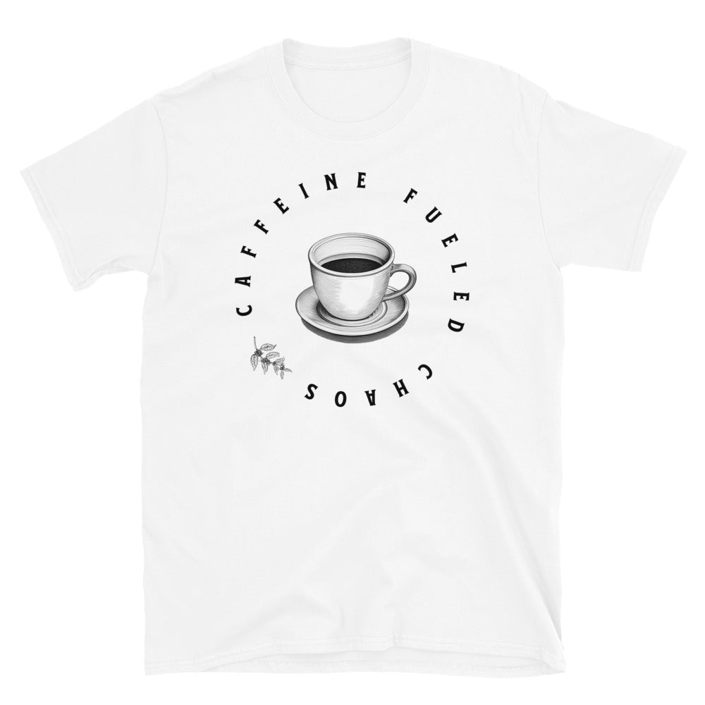 Caffeine Fueled Chaos T-Shirt Hoodie, Sweatshirt | CiraTrend.com (Image 2)