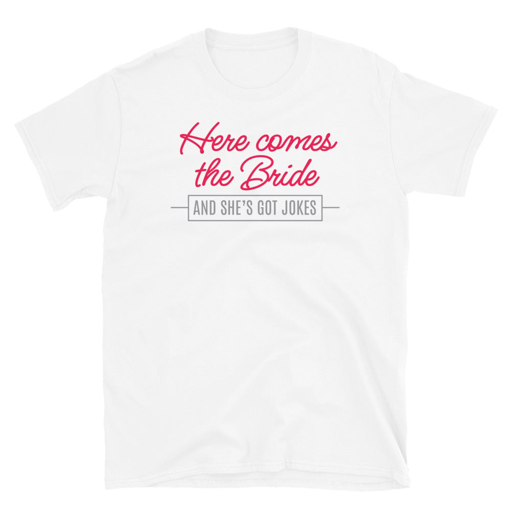 Here Comes The Bride T-Shirt Hoodie, Sweatshirt | CiraTrend.com (Image 1)