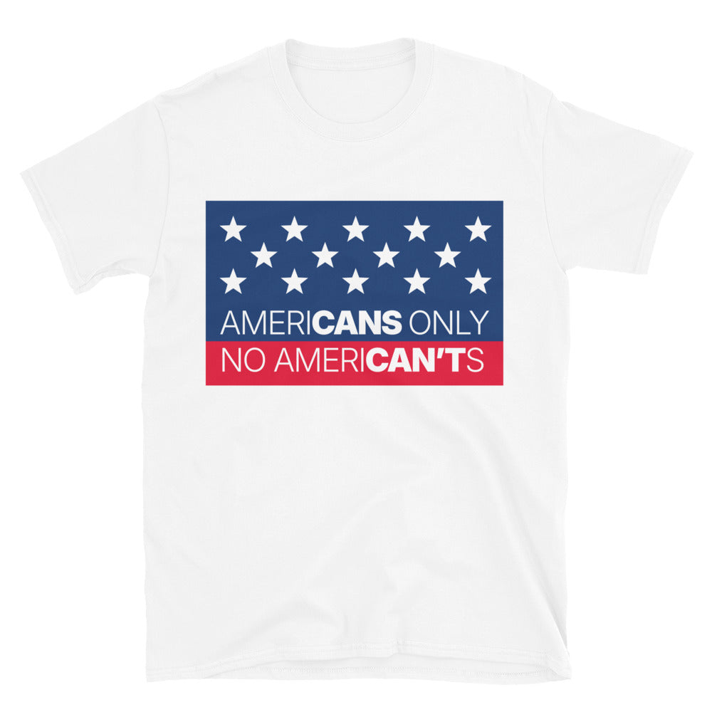 AmeriCANS Only Ã¢â‚¬â€œ No AmeriCANÃ¢â‚¬â„¢Ts T-Shirt Hoodie, Sweatshirt | CiraTrend.com (Image 1)