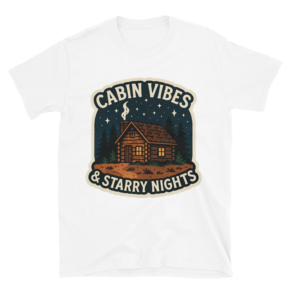 Cabin Vibes & Starry Nights T-Shirt Hoodie, Sweatshirt | CiraTrend.com (Image 1)