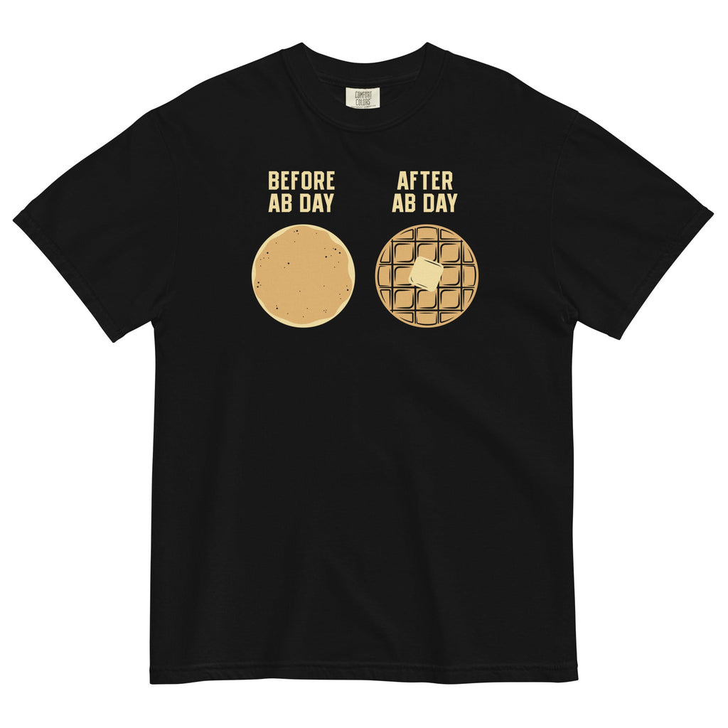 Before Ab Day After Ab Day Men's Relaxed Fit Tee