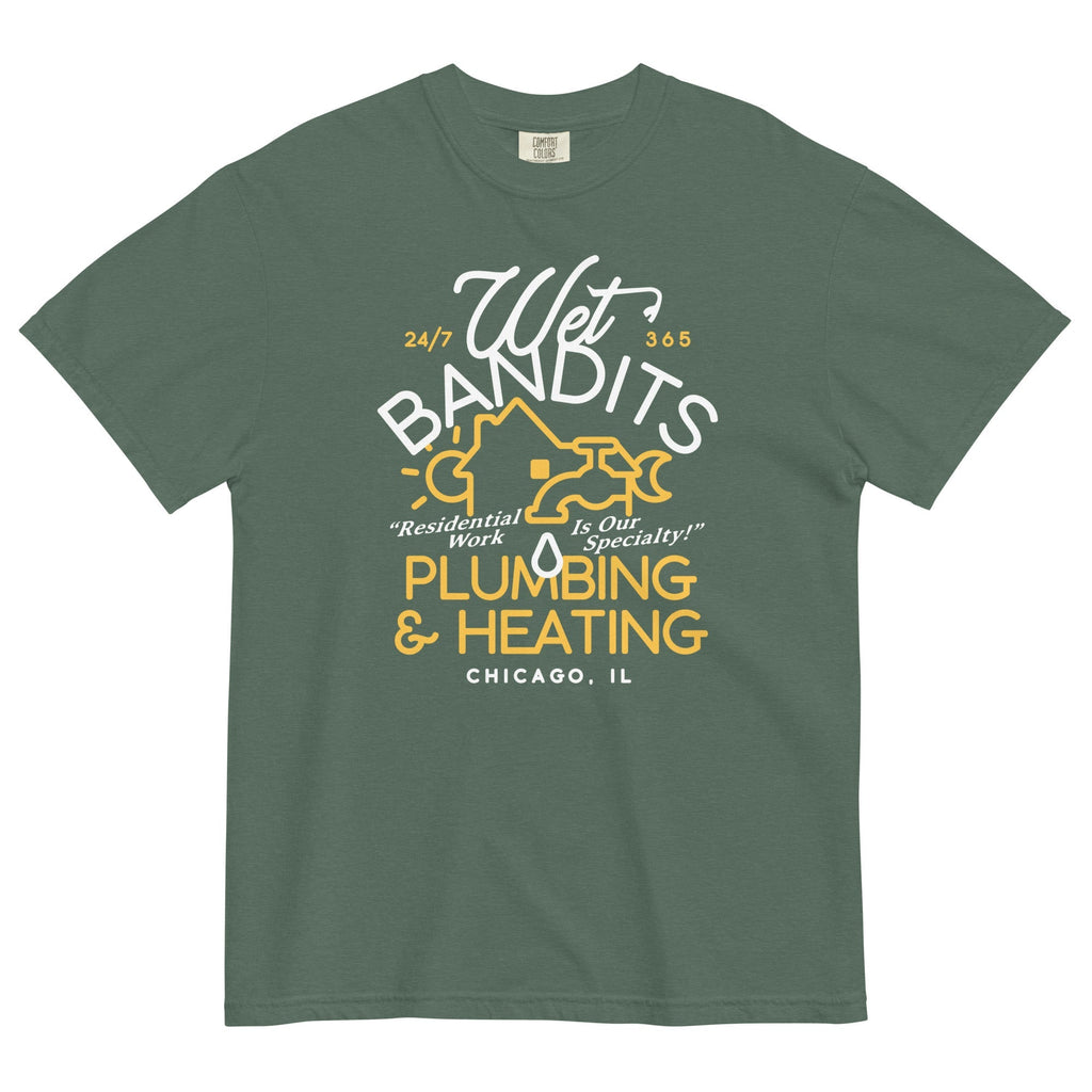 Wet Bandits Plumbing & Heating Men's Relaxed Fit Tee