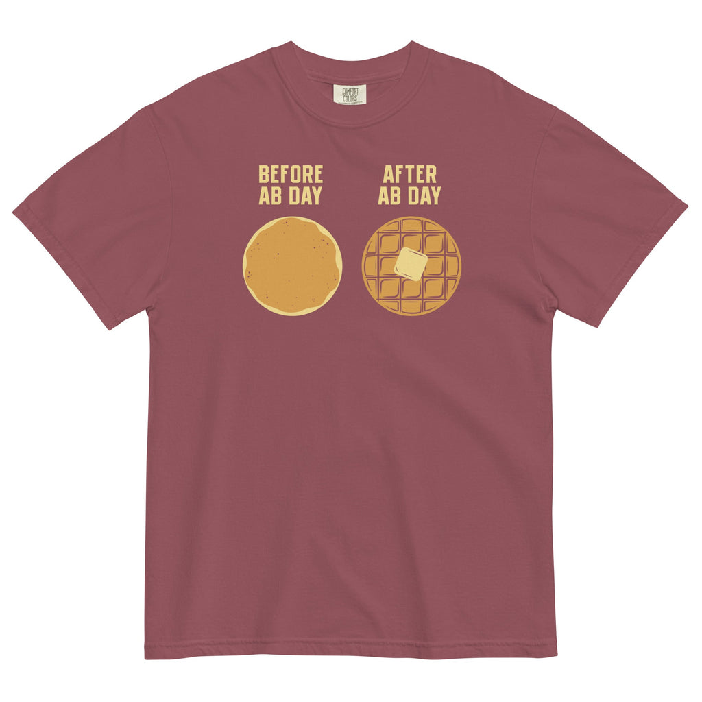 Before Ab Day After Ab Day Men's Relaxed Fit Tee