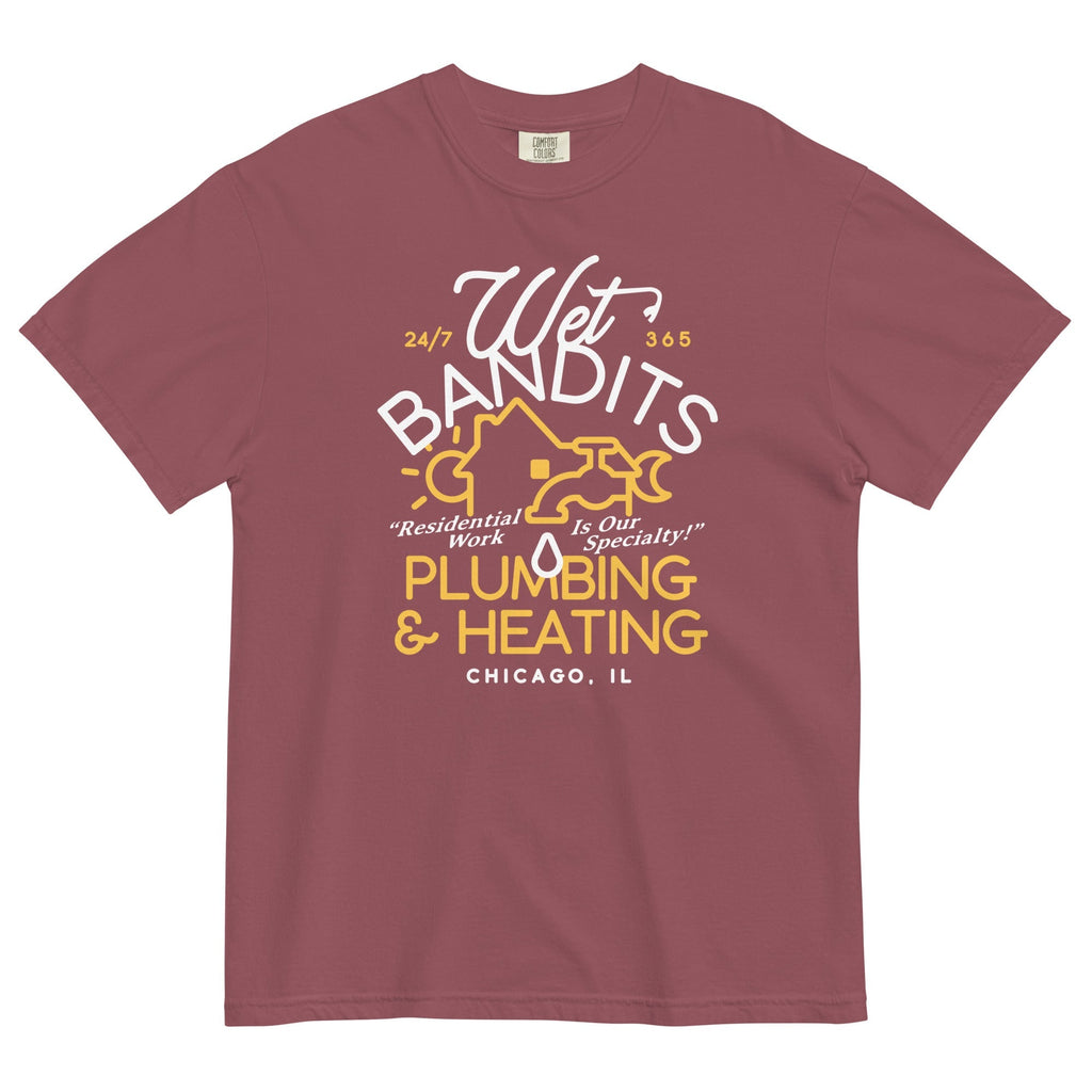 Wet Bandits Plumbing & Heating Men's Relaxed Fit Tee