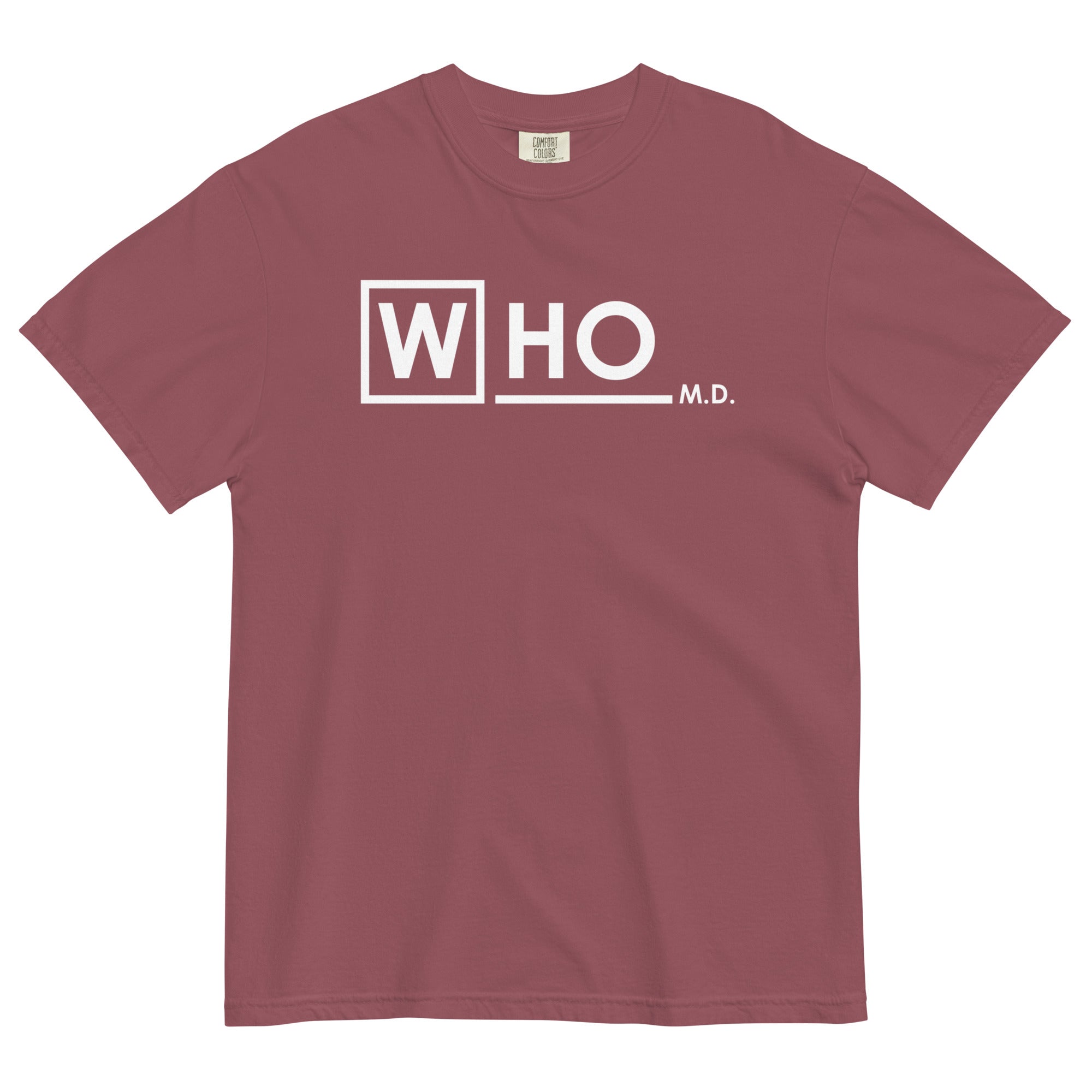 Who MD Men's Relaxed Fit Tee