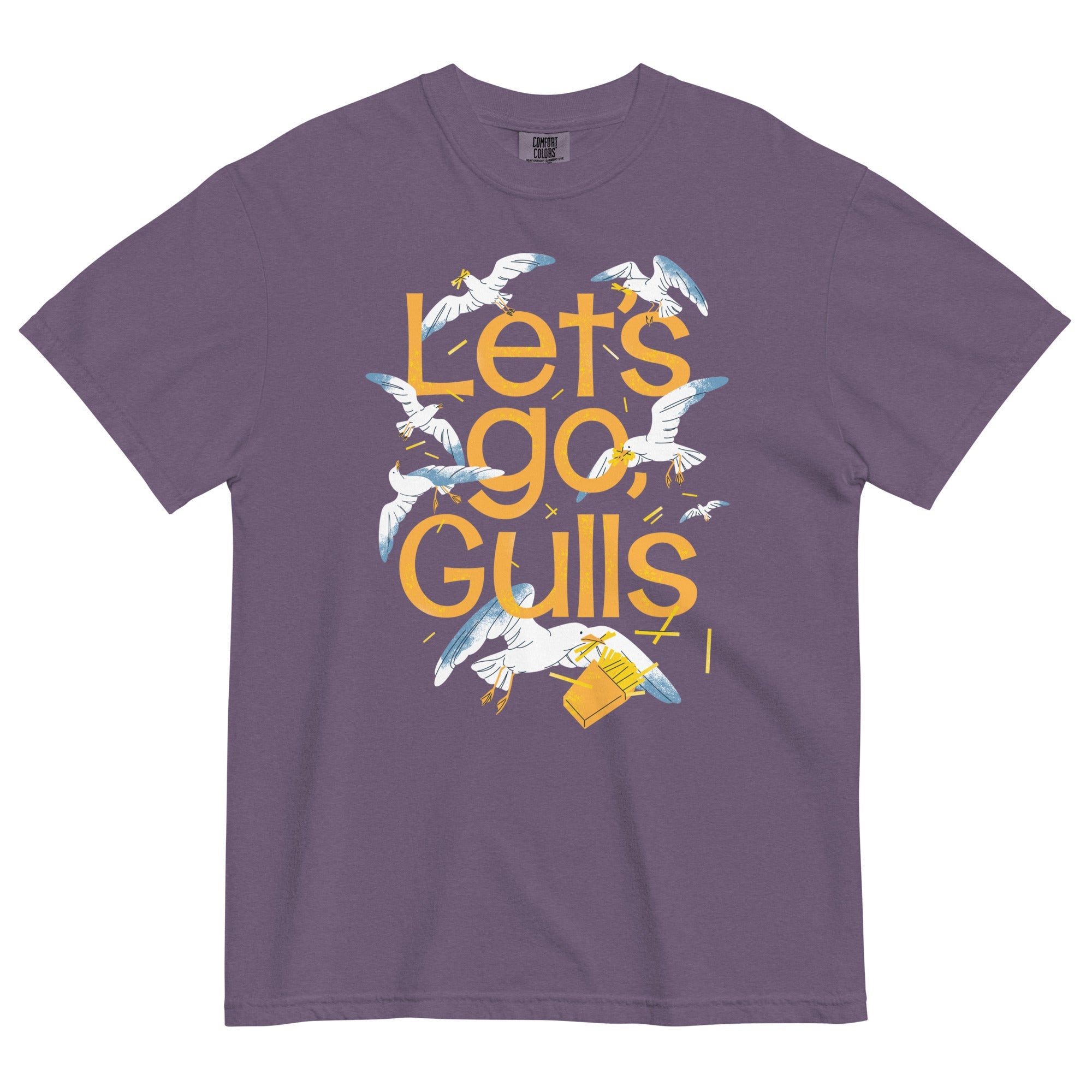 Let's Go, Gulls Men's Relaxed Fit Tee