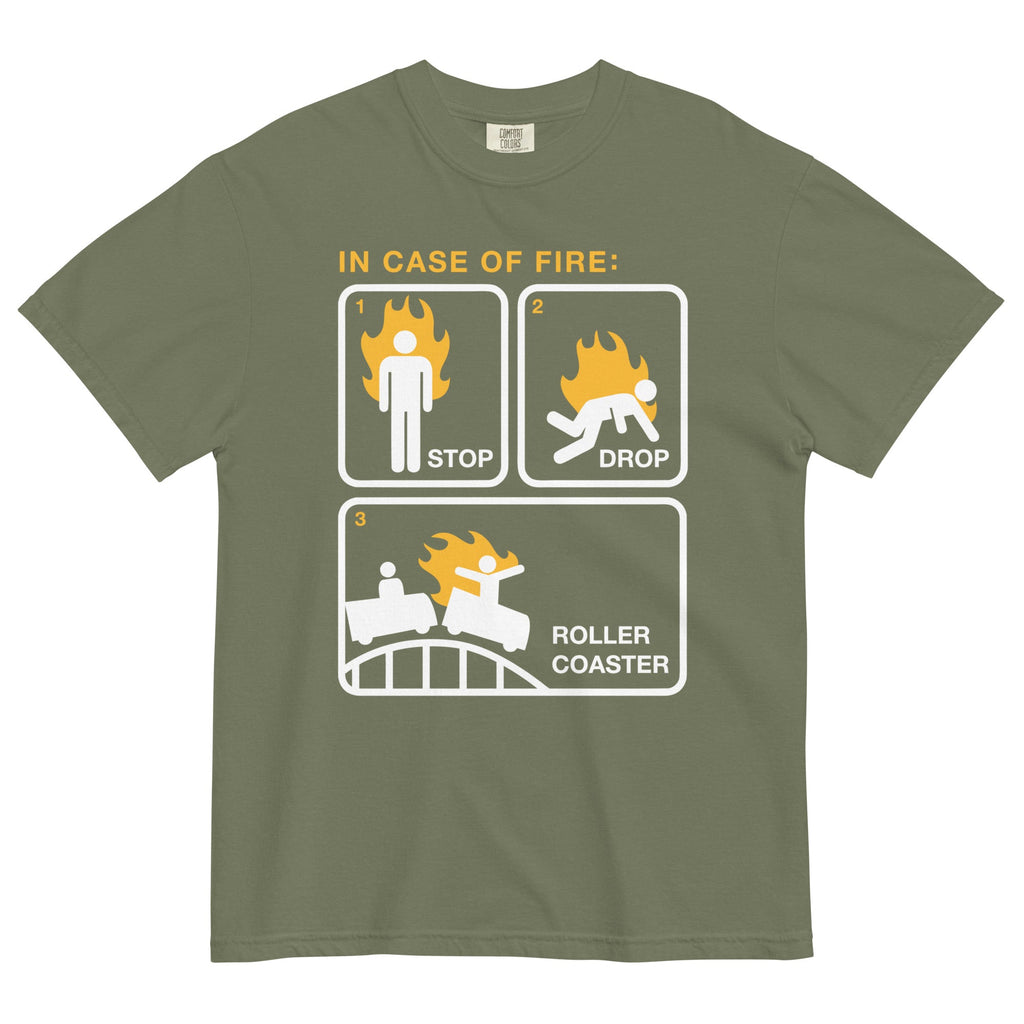 Stop Drop Roller Coaster Men's Relaxed Fit Tee