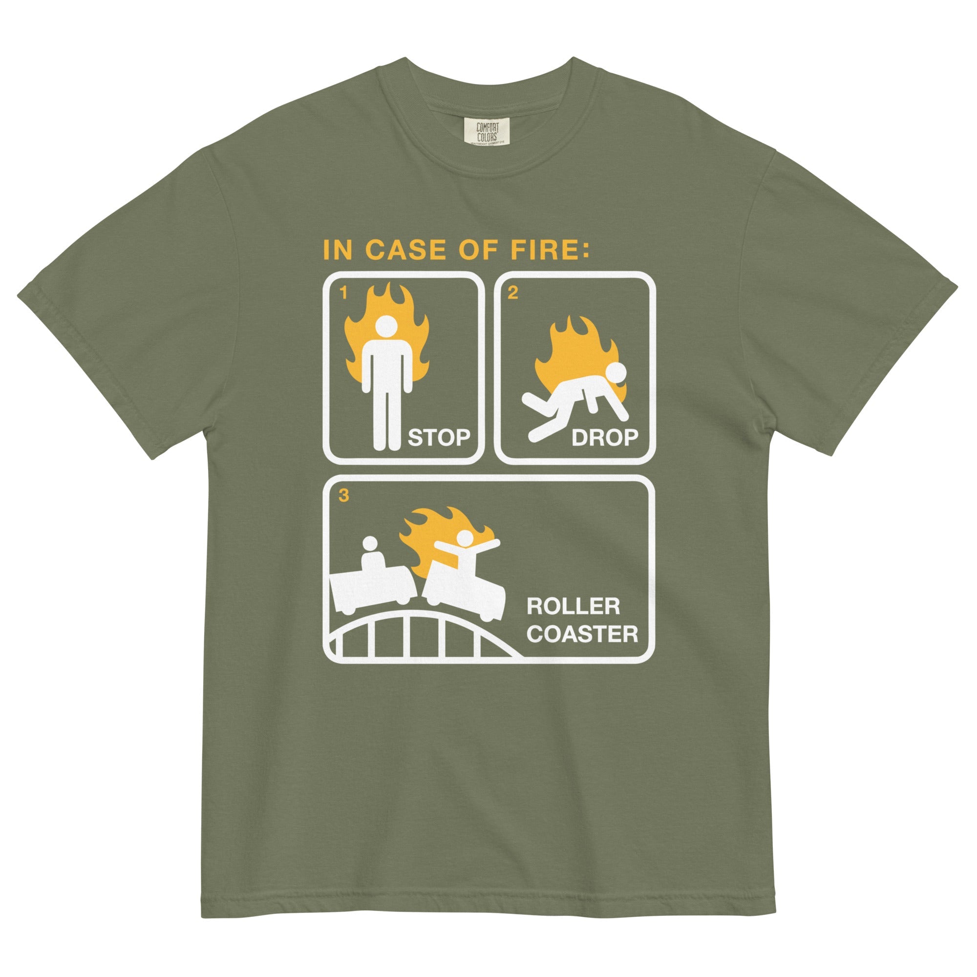 Stop Drop Roller Coaster Men's Relaxed Fit Tee