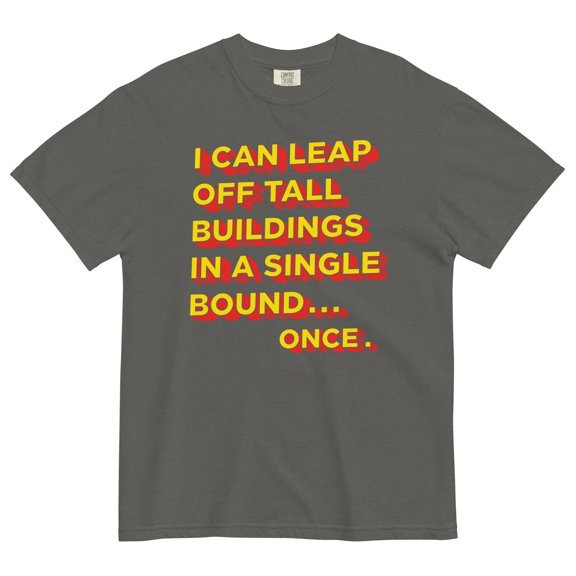 Tall Buildings In A Single Bound Men's Relaxed Fit Tee