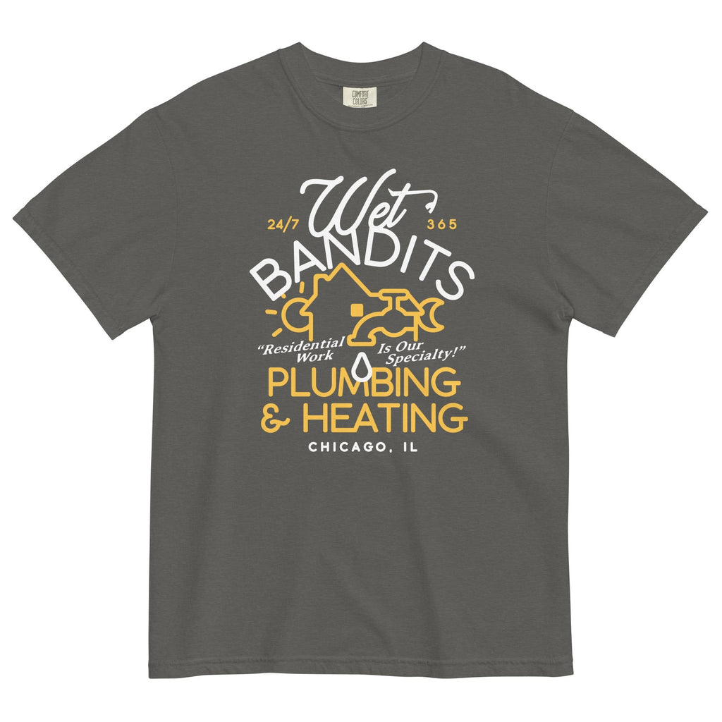 Wet Bandits Plumbing & Heating Men's Relaxed Fit Tee