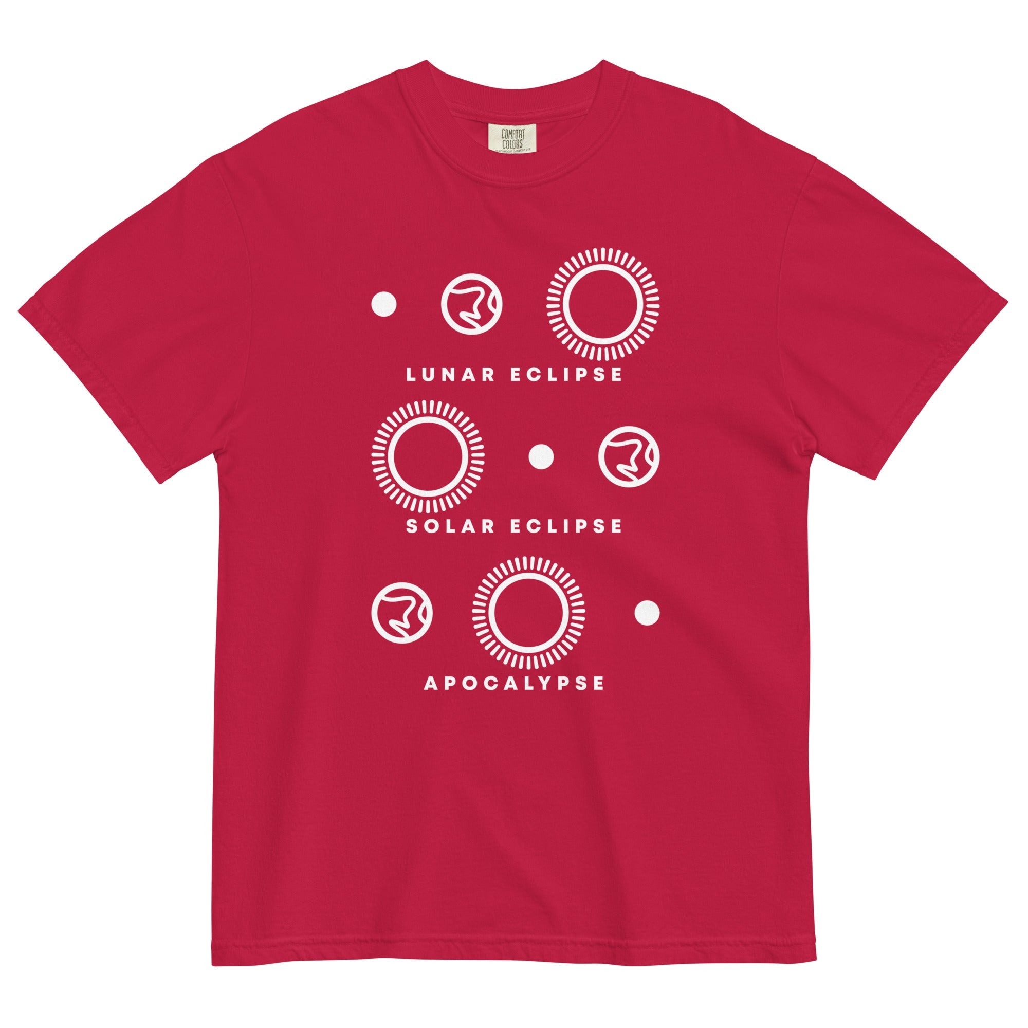 Lunar Eclipse Solar Eclipse Apocalypse Men's Relaxed Fit Tee
