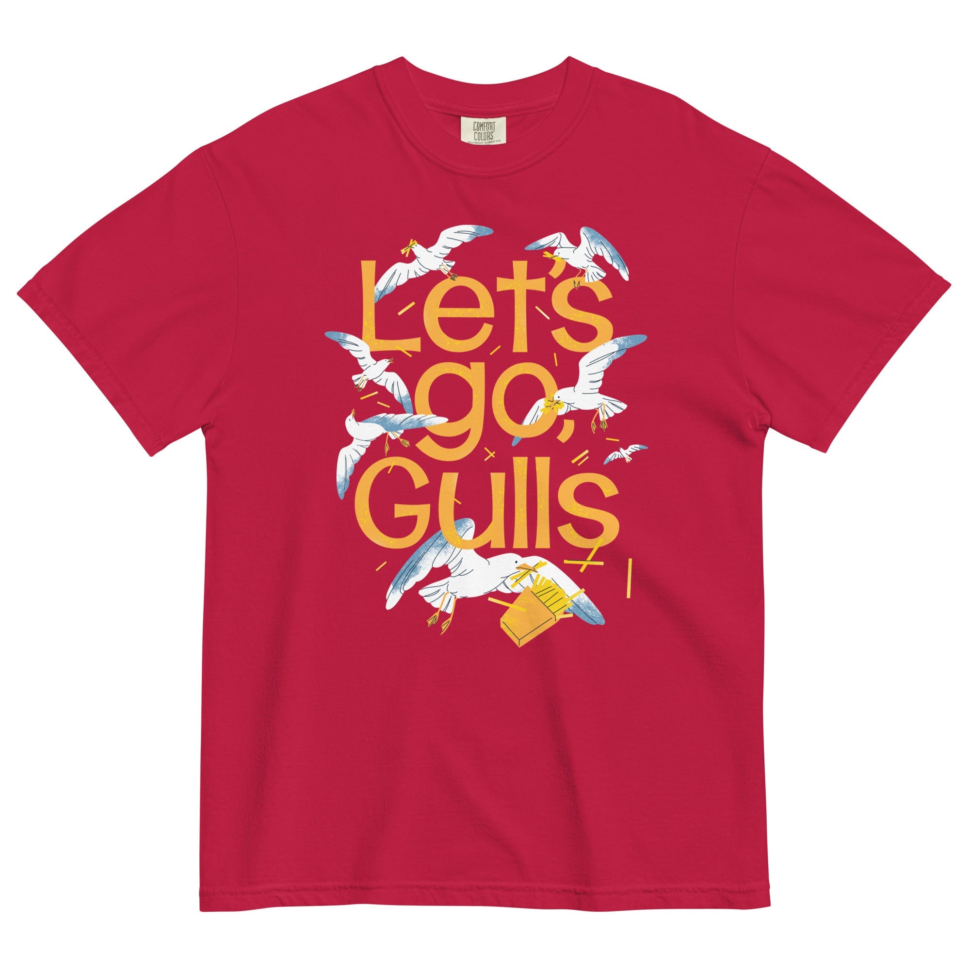 Let's Go, Gulls Men's Relaxed Fit Tee
