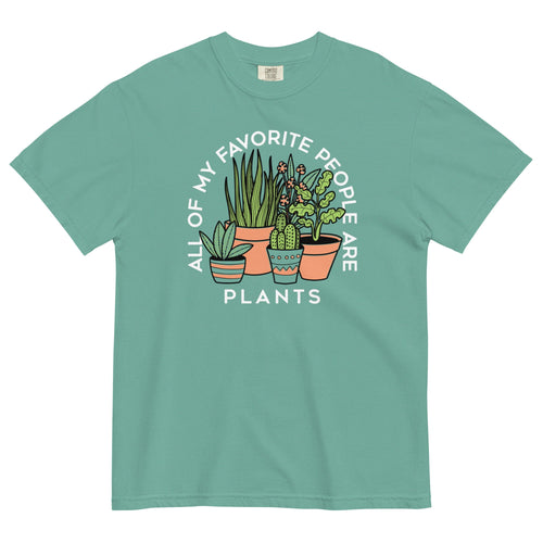All Of My Favorite People Are Plants Men's Relaxed Fit Tee