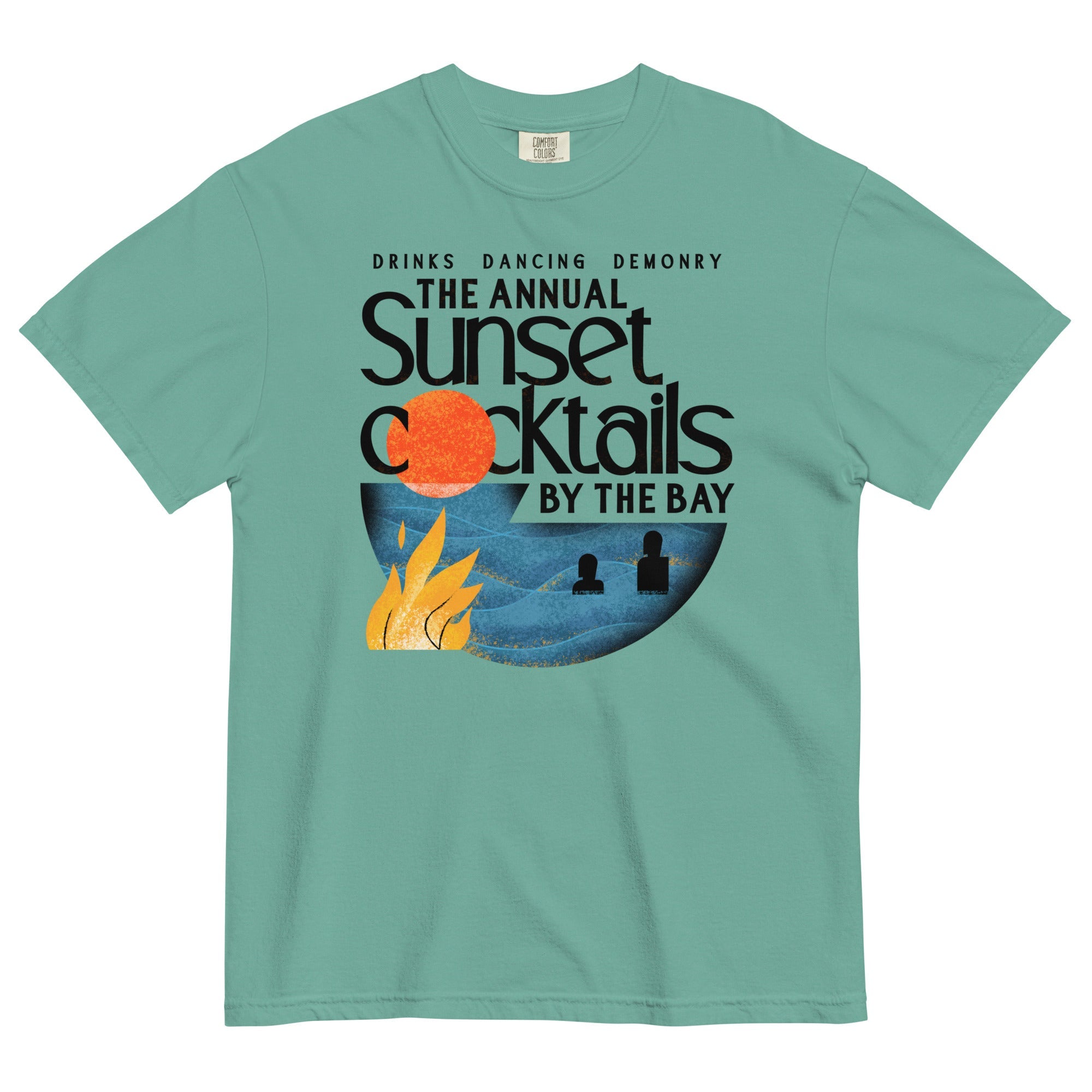 The Annual Sunset Cocktails By The Bay Men's Relaxed Fit Tee