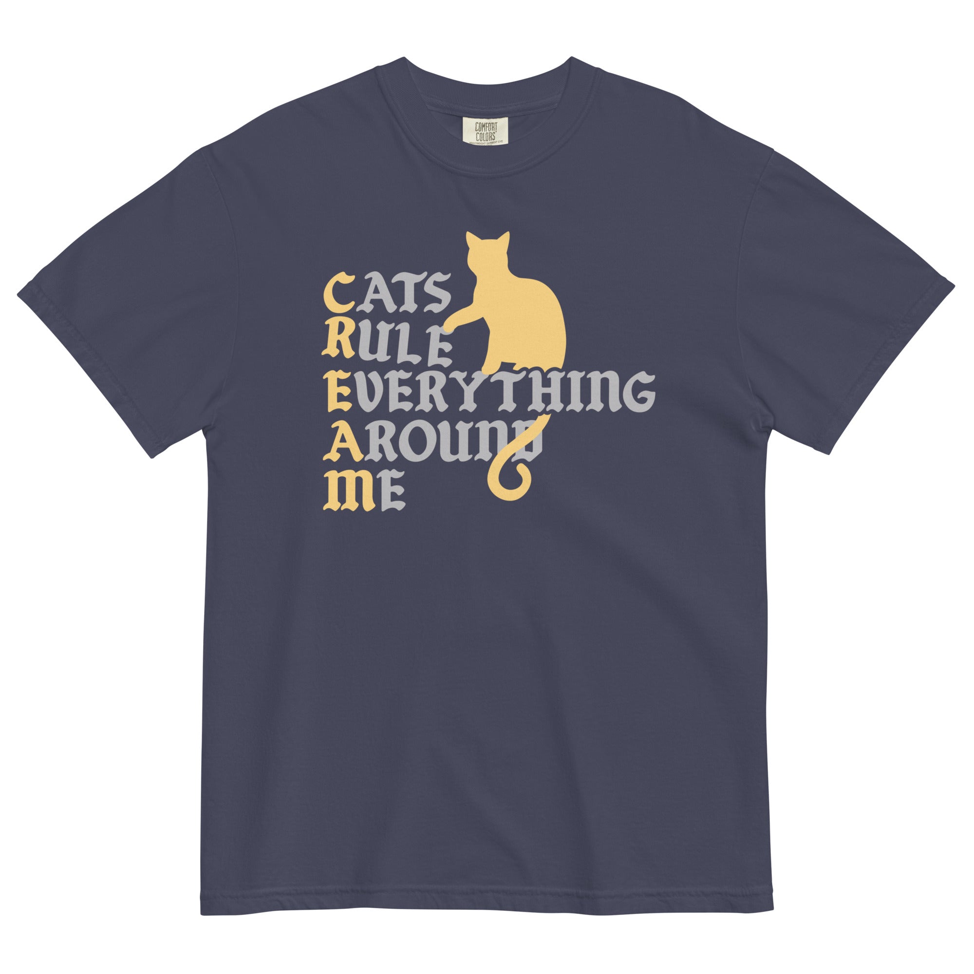 Cats Rule Everything Around Me Men's Relaxed Fit Tee