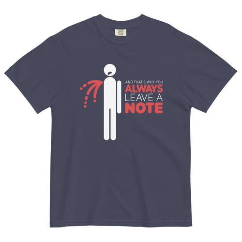 Always Leave A Note Men's Relaxed Fit Tee