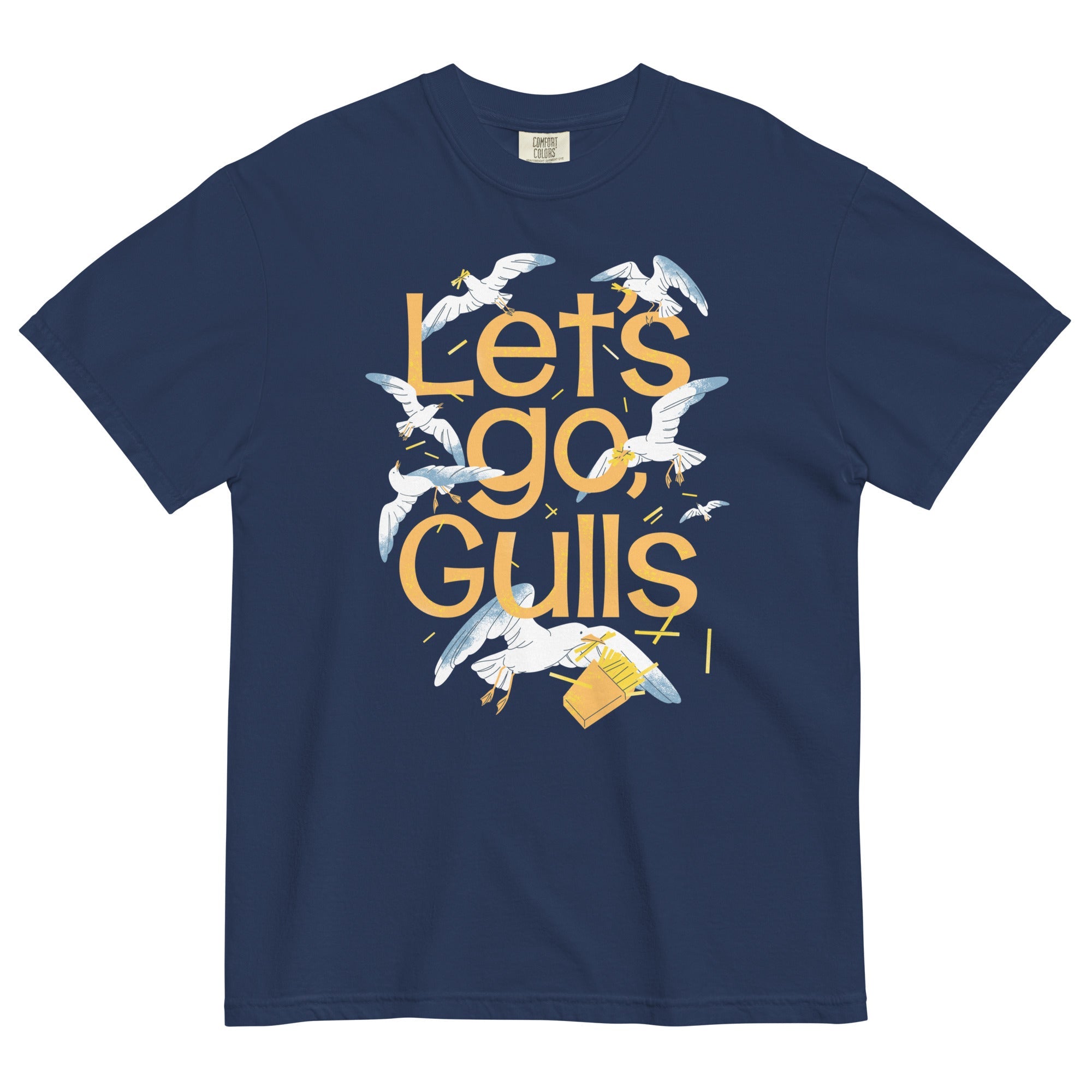 Let's Go, Gulls Men's Relaxed Fit Tee