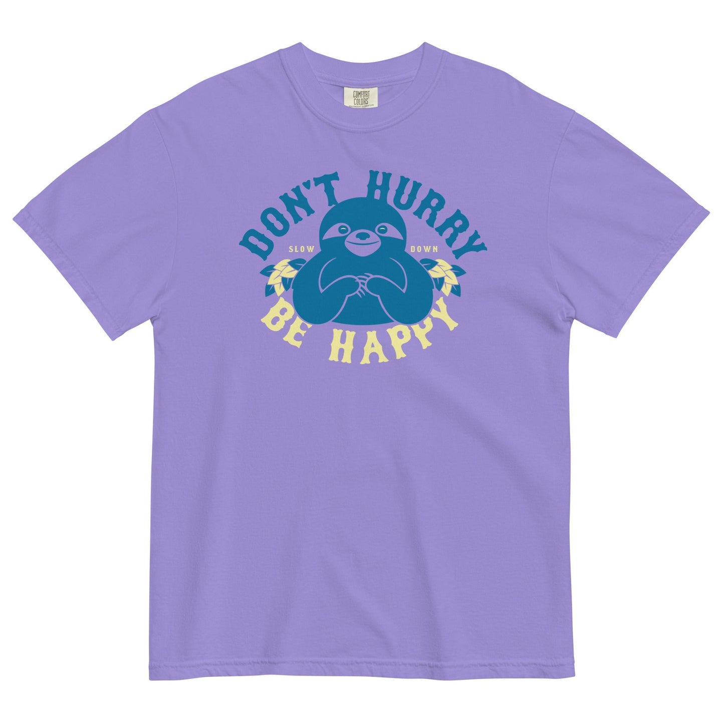 Don't Hurry Be Happy Men's Relaxed Fit Tee